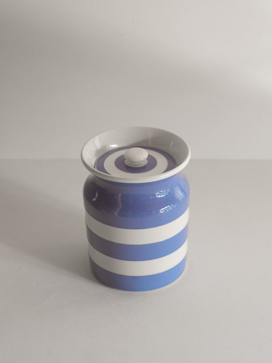 T.G. Green Storage Jar “Cornishware” – Large (c.1930s–40s)