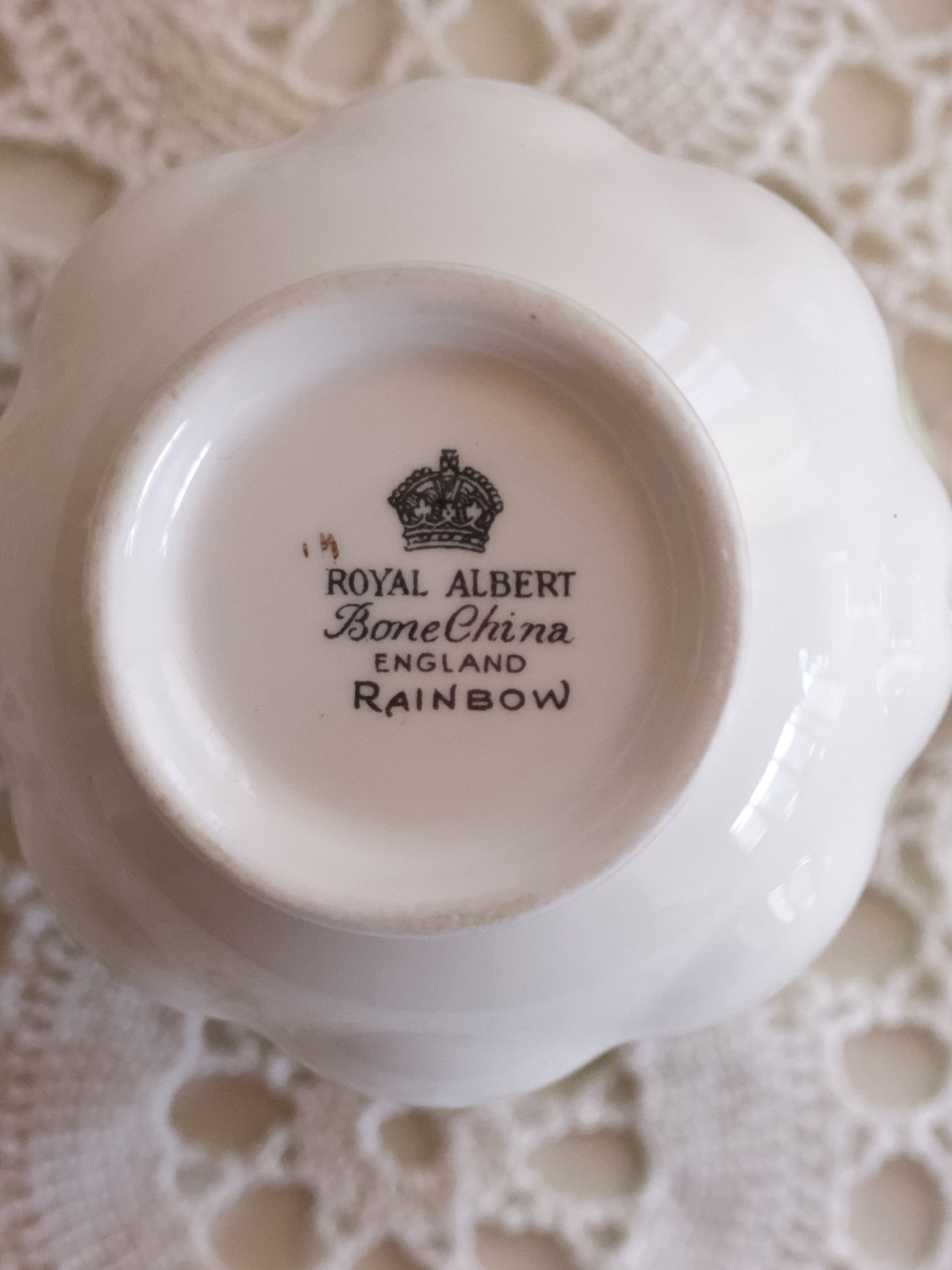 Royal Albert Tennis Set “Rainbow”- Green