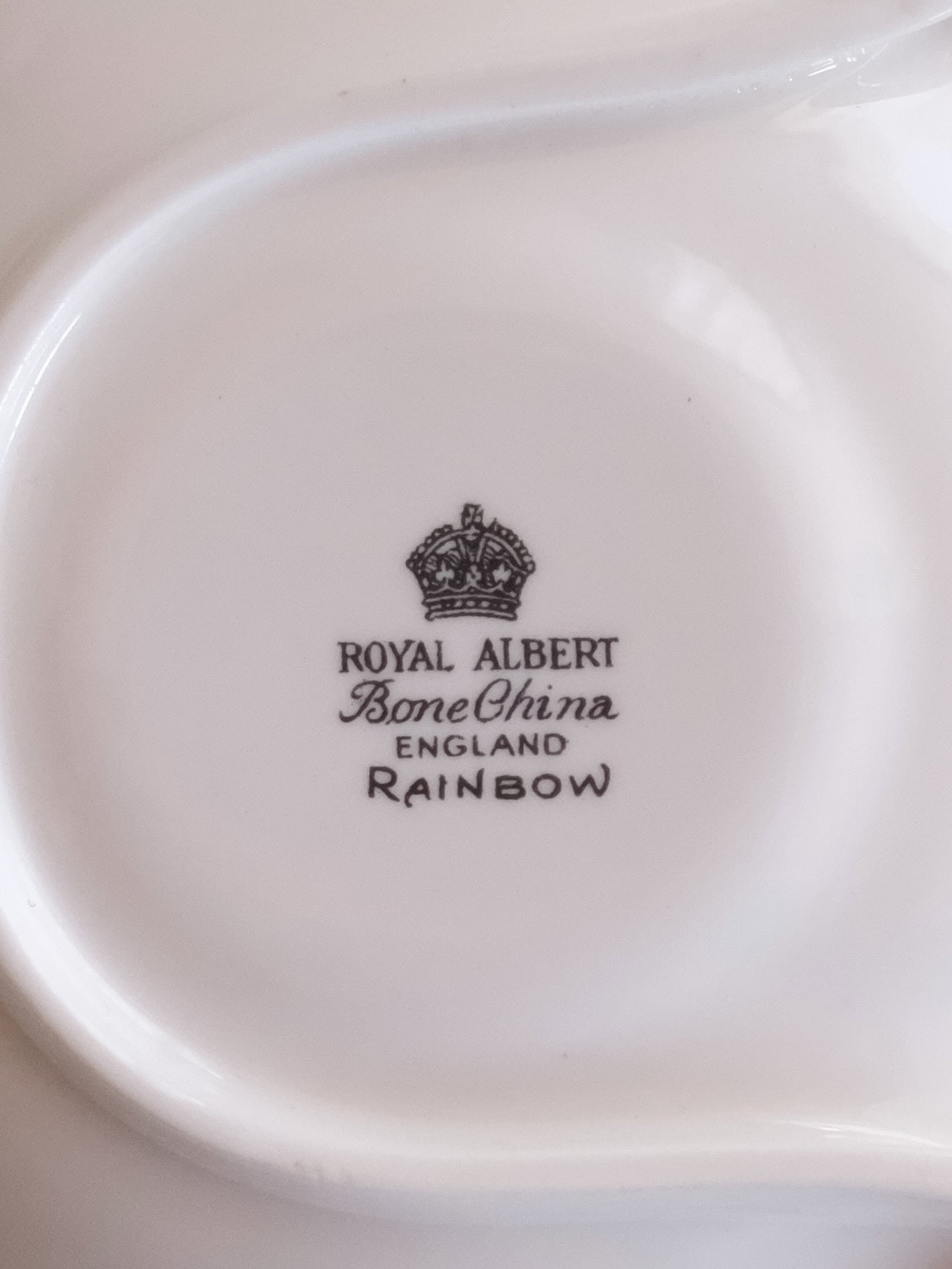 Royal Albert Tennis Set “Rainbow”- Yellow