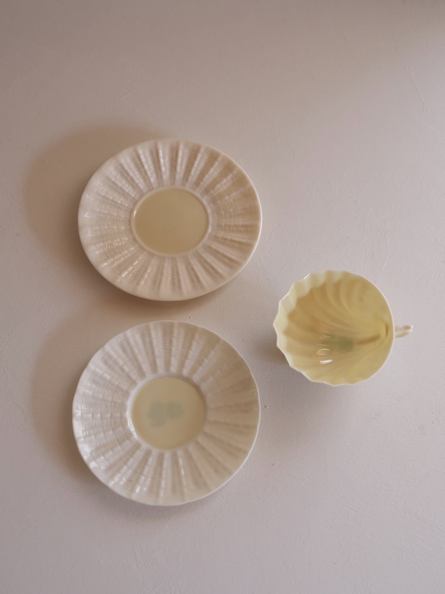 Belleek Trio “Neptune” - 5th Green Mark